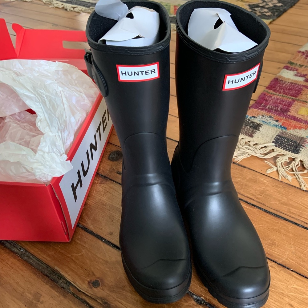 Short Hunter Rain Boots